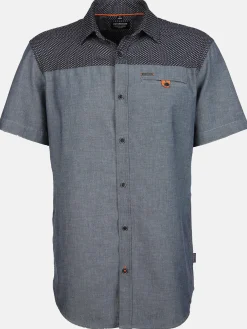 Herren Jim Spencer Herren Freizeithemd mit abgesetzter Passe