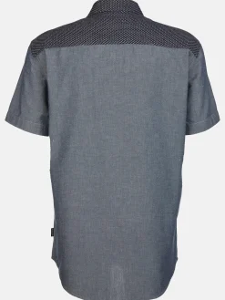 Herren Jim Spencer Herren Freizeithemd mit abgesetzter Passe