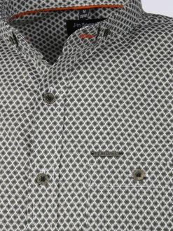 Herren Jim Spencer Herren Freizeithemd mit Brusttasche