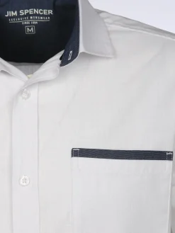 Herren Jim Spencer Herren Freizeithemd mit kurzem Arm