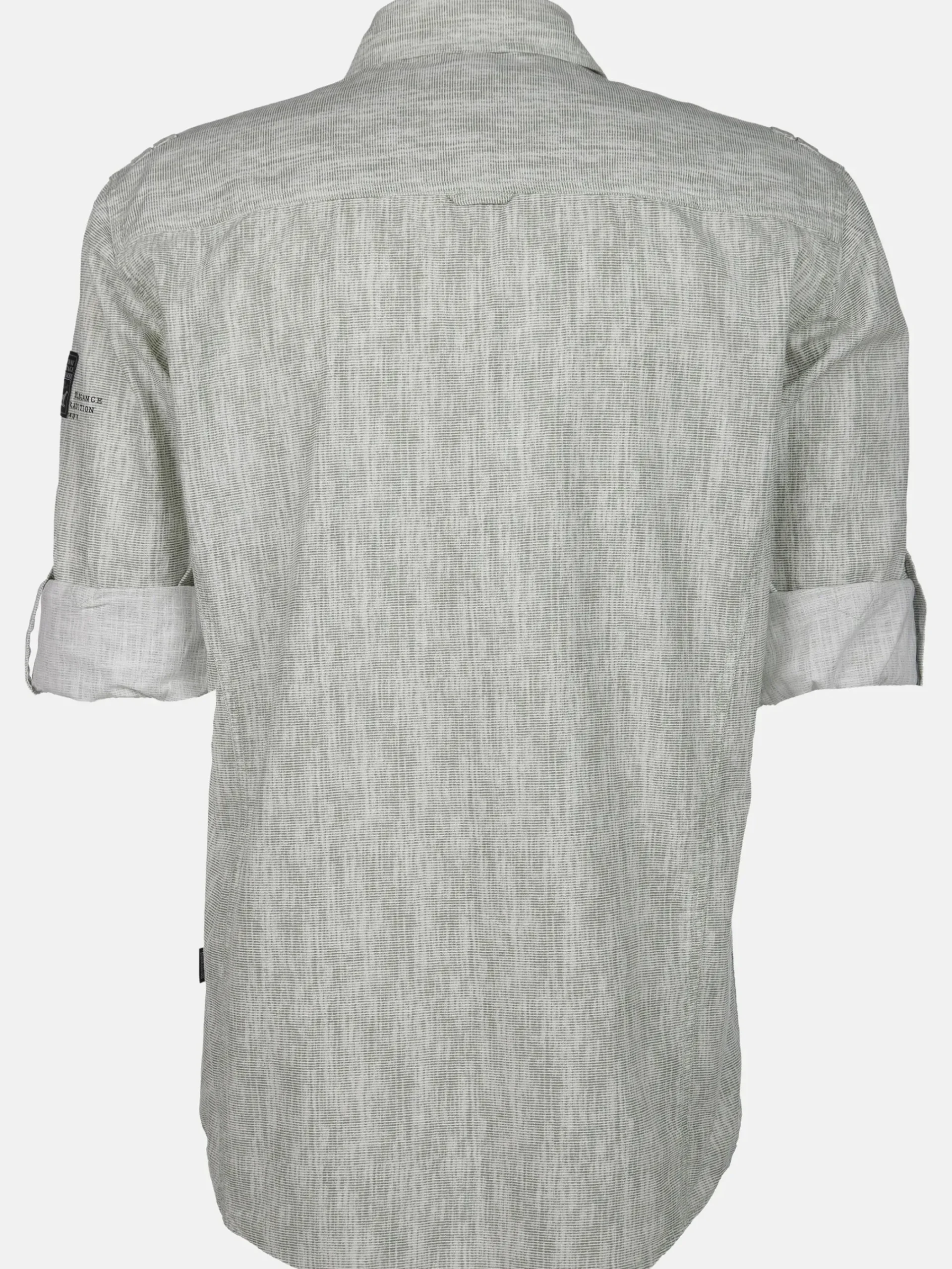 Herren Jim Spencer Herren Freizeithemd mit langen, krempelbaren Ärmeln