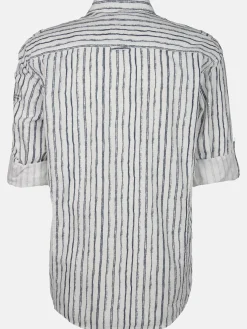 Herren Jim Spencer Herren Freizeithemd mit langen, krempelbaren Ärmeln