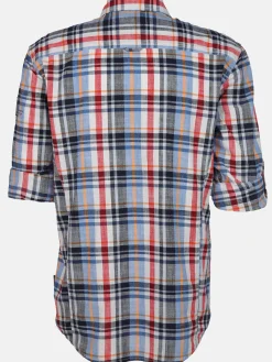 Herren Jim Spencer Herren Freizeithemd mit langen, krempelbaren Ärmeln