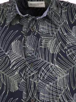 Herren Tom Tailor Herren Freizeithemd mit Print