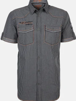 Herren Jim Spencer Herren Freizeithemd mit Stickerei