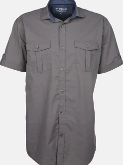 Herren Jim Spencer Herren Freizeithemd mit zwei Brusttaschen