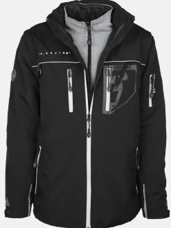 Herren Worker Herren Funktionsjacke 4in1 mit vielen Details