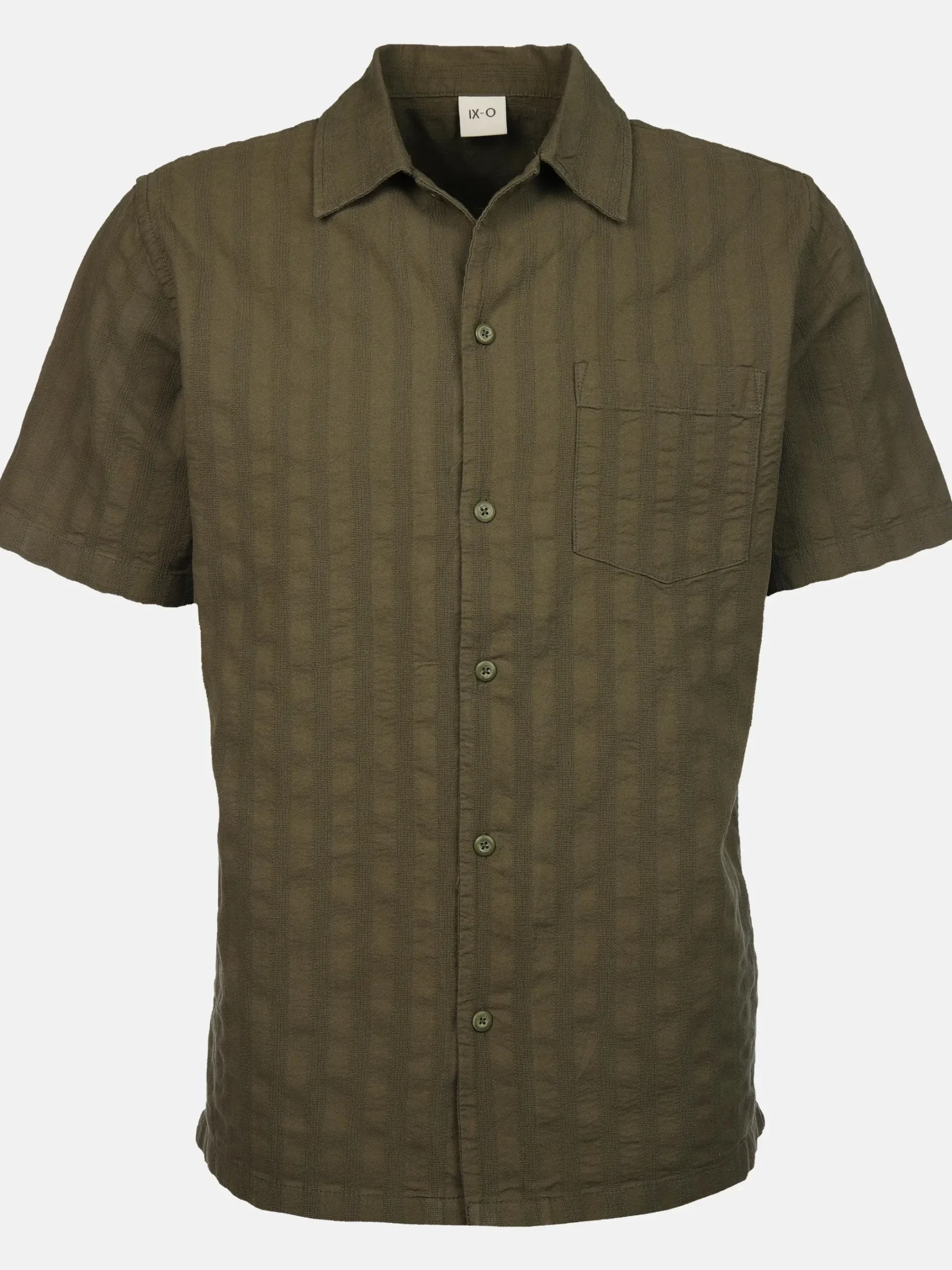 Herren IX-O Herren Hemd mit Struktur
