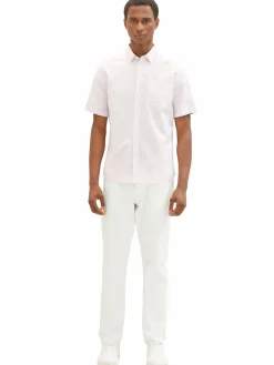 Herren Tom Tailor Herren Hemd mit zarten Streifen