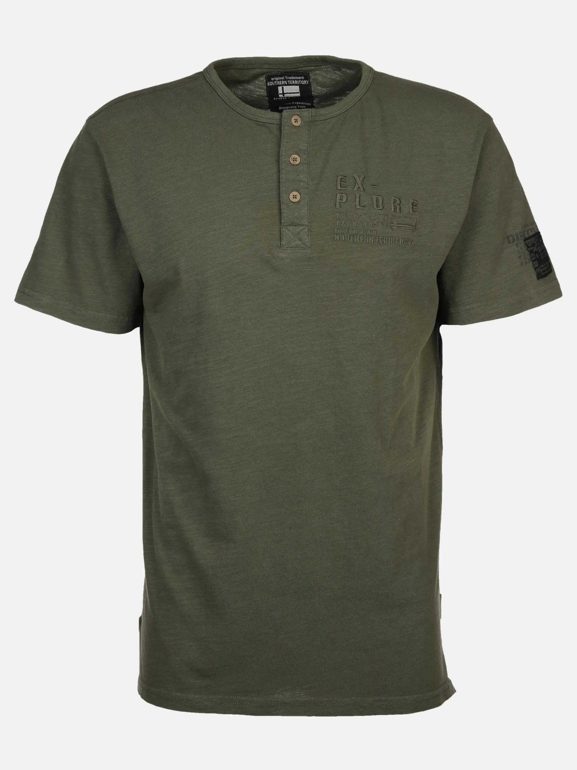 Herren Southern Territory Herren Henley Shirt