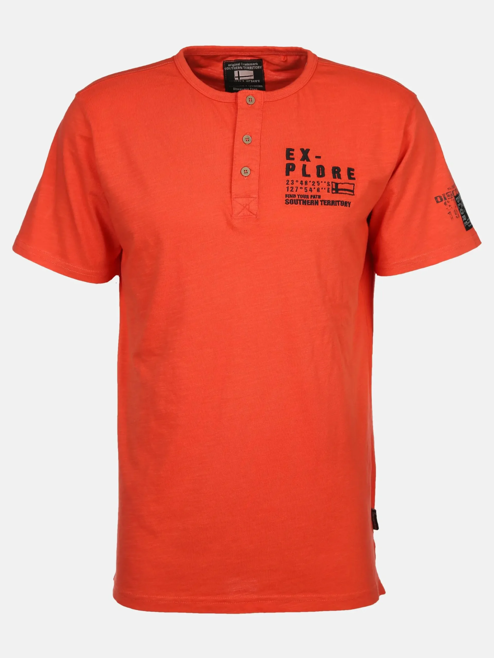 Herren Southern Territory Herren Henley Shirt