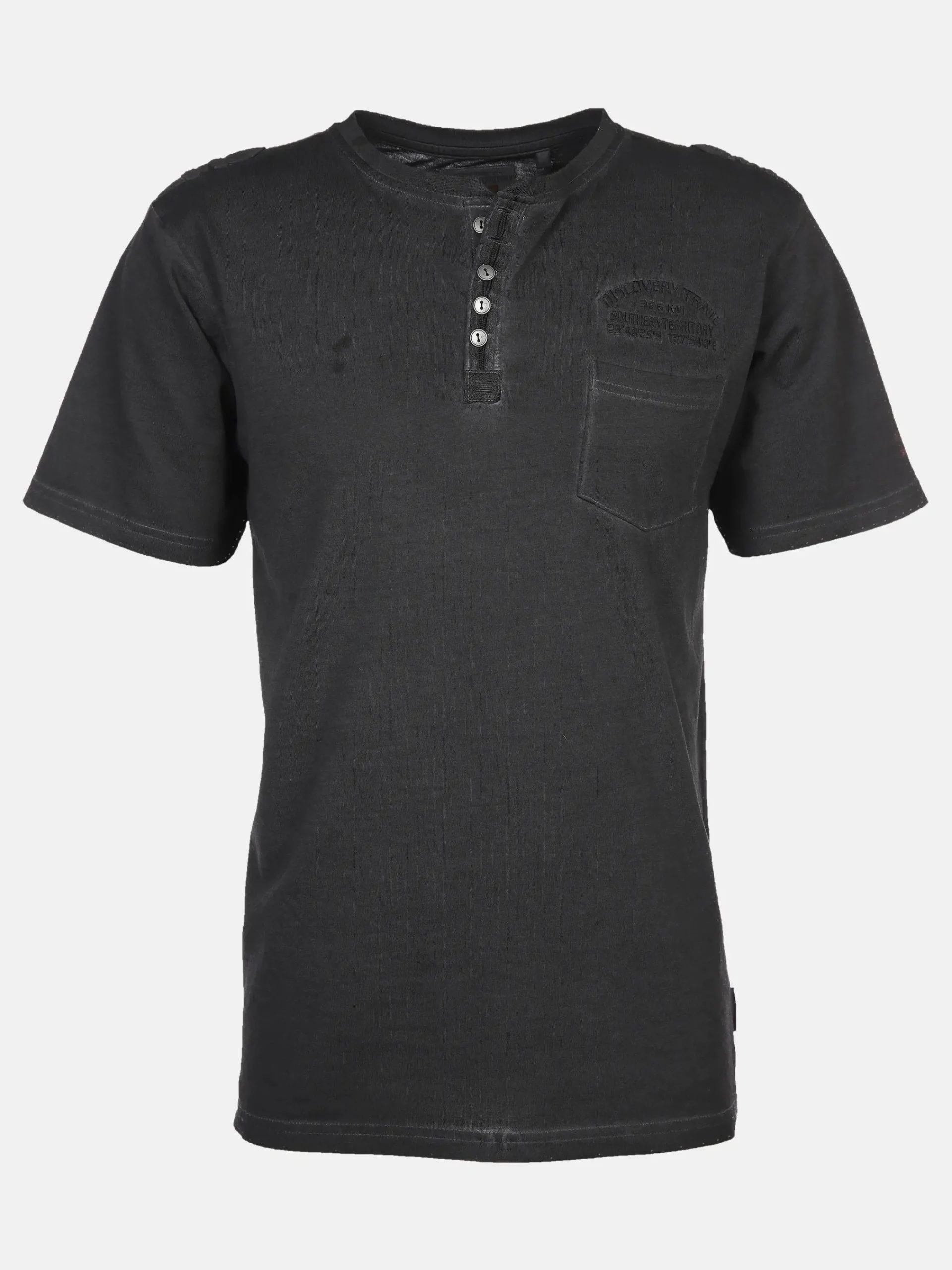 Herren Southern Territory Herren Henley Shirt im Used Look