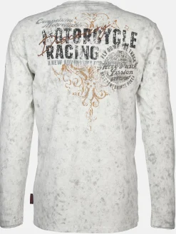 Herren Southern Territory Herren Henley Shirt mit Print