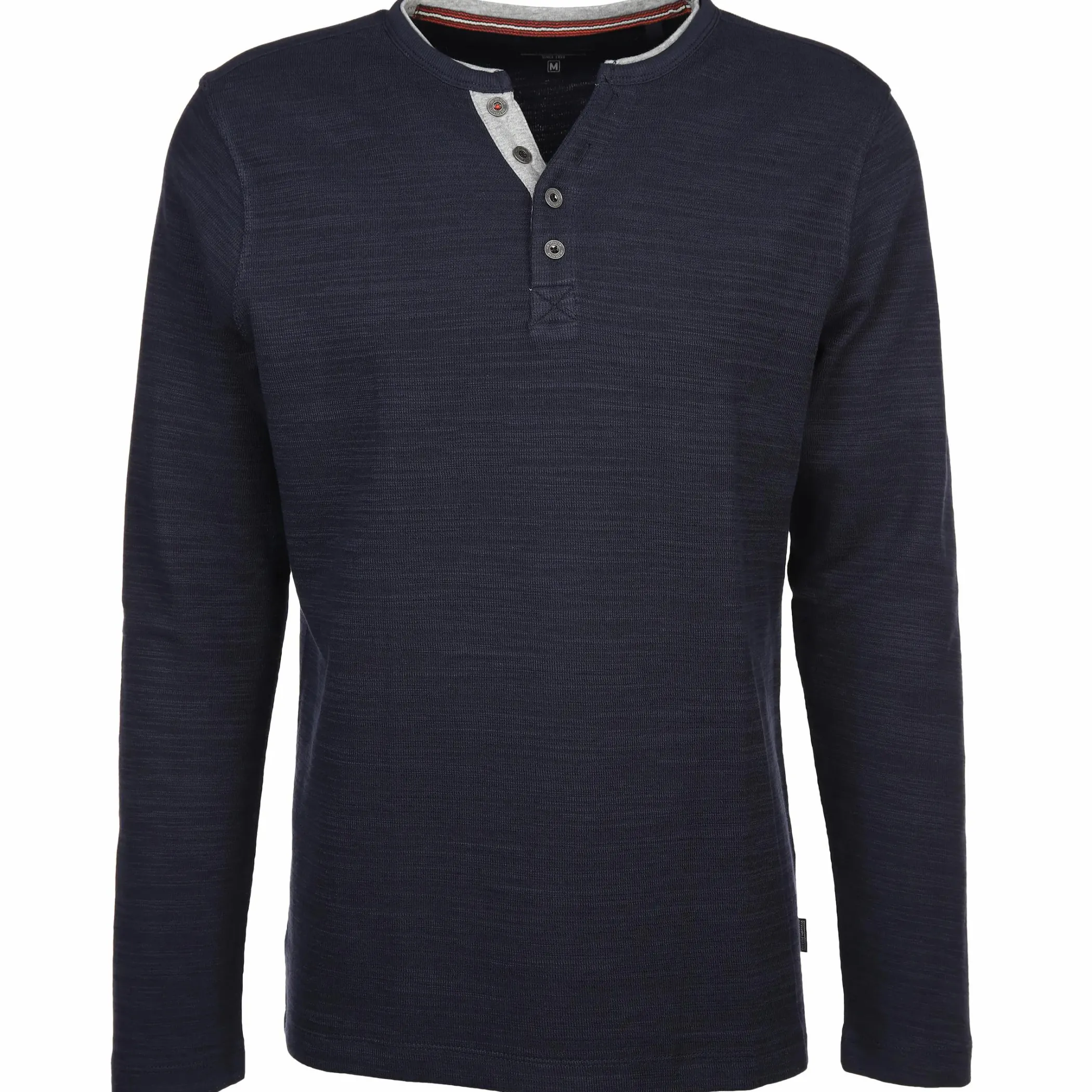 Herren Jim Spencer Herren Henley Strickshirt