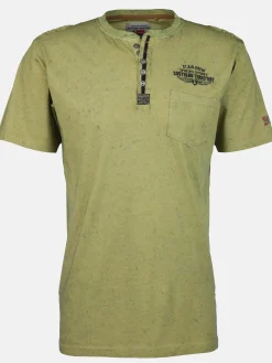 Herren Southern Territory Herren Henleyshirt im Used Look