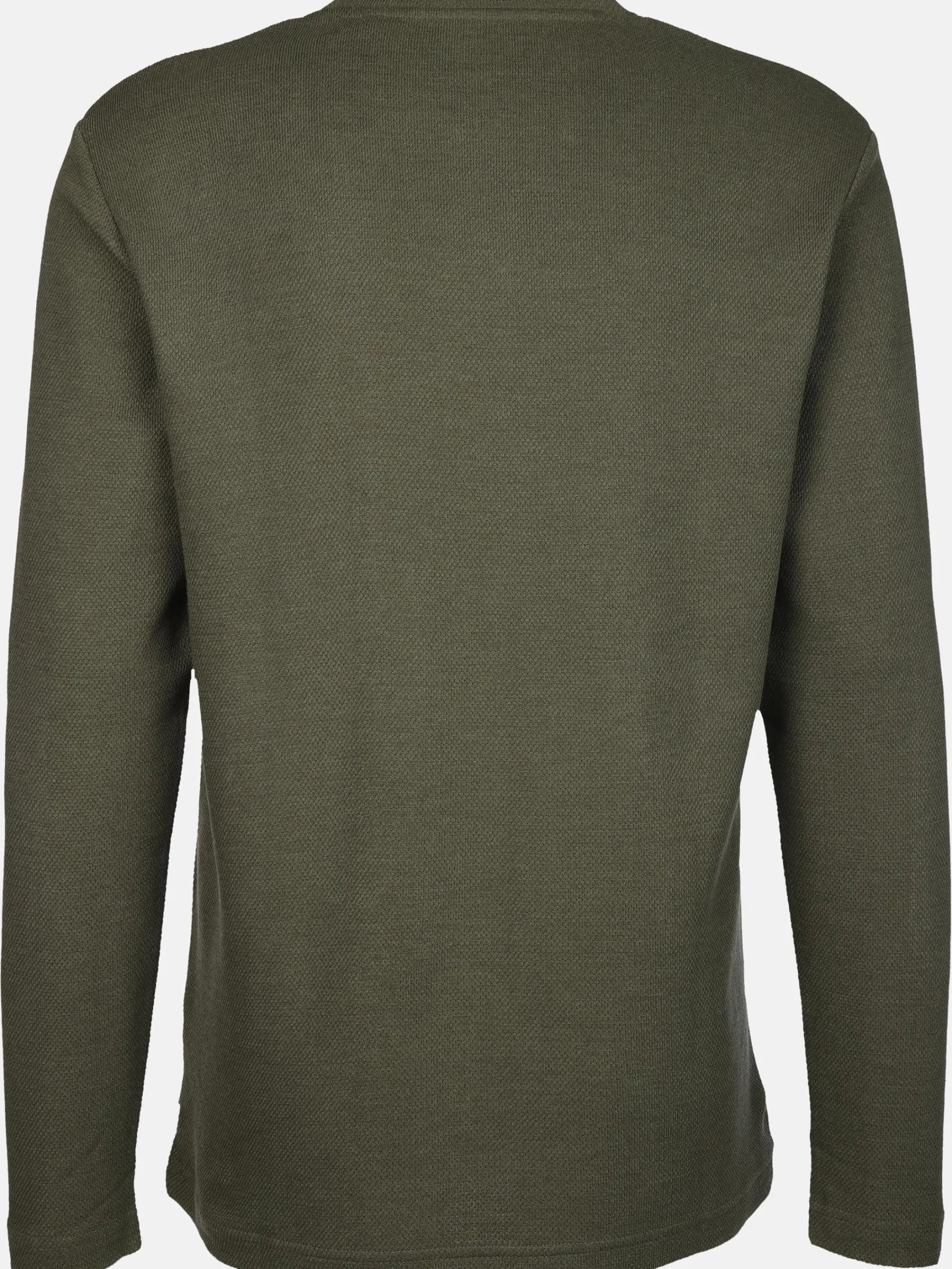 Herren Jim Spencer Herren Henleyshirt in Waffeloptik