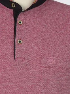 Herren Jim Spencer Herren Henleyshirt mit Brusttasche