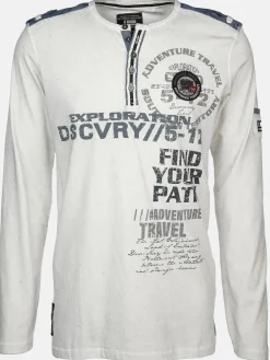 Herren Southern Territory Herren Henleyshirt mit langem Arm