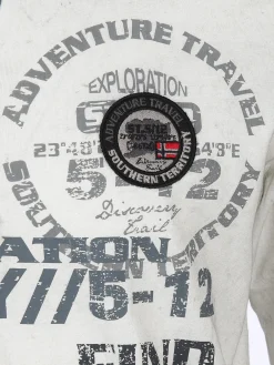 Herren Southern Territory Herren Henleyshirt mit langem Arm