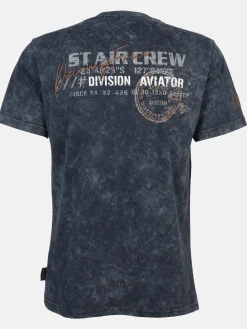 Herren Southern Territory Herren Henleyshirt mit Print