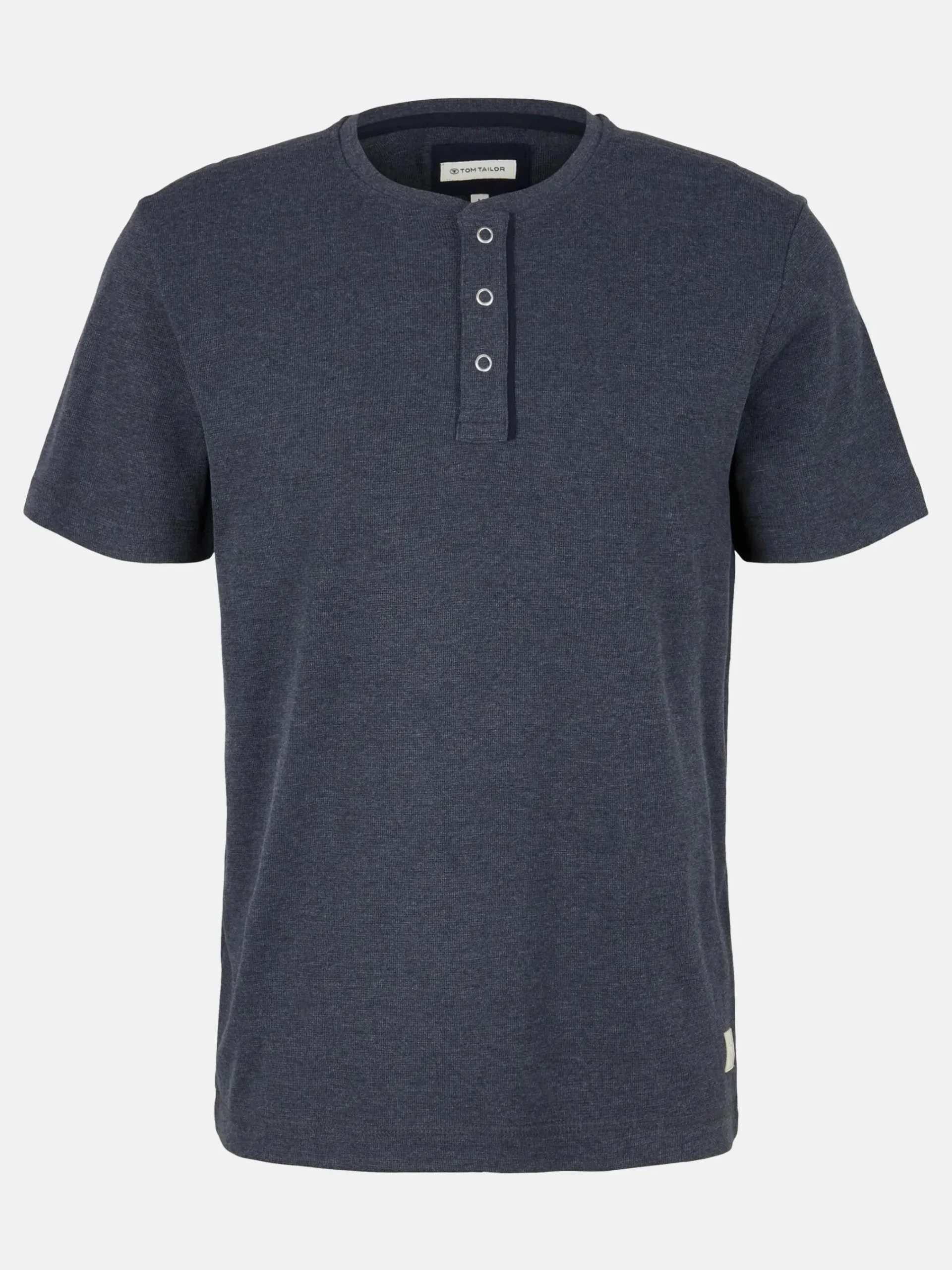 Herren Tom Tailor Herren Henleyshirt mit Struktur