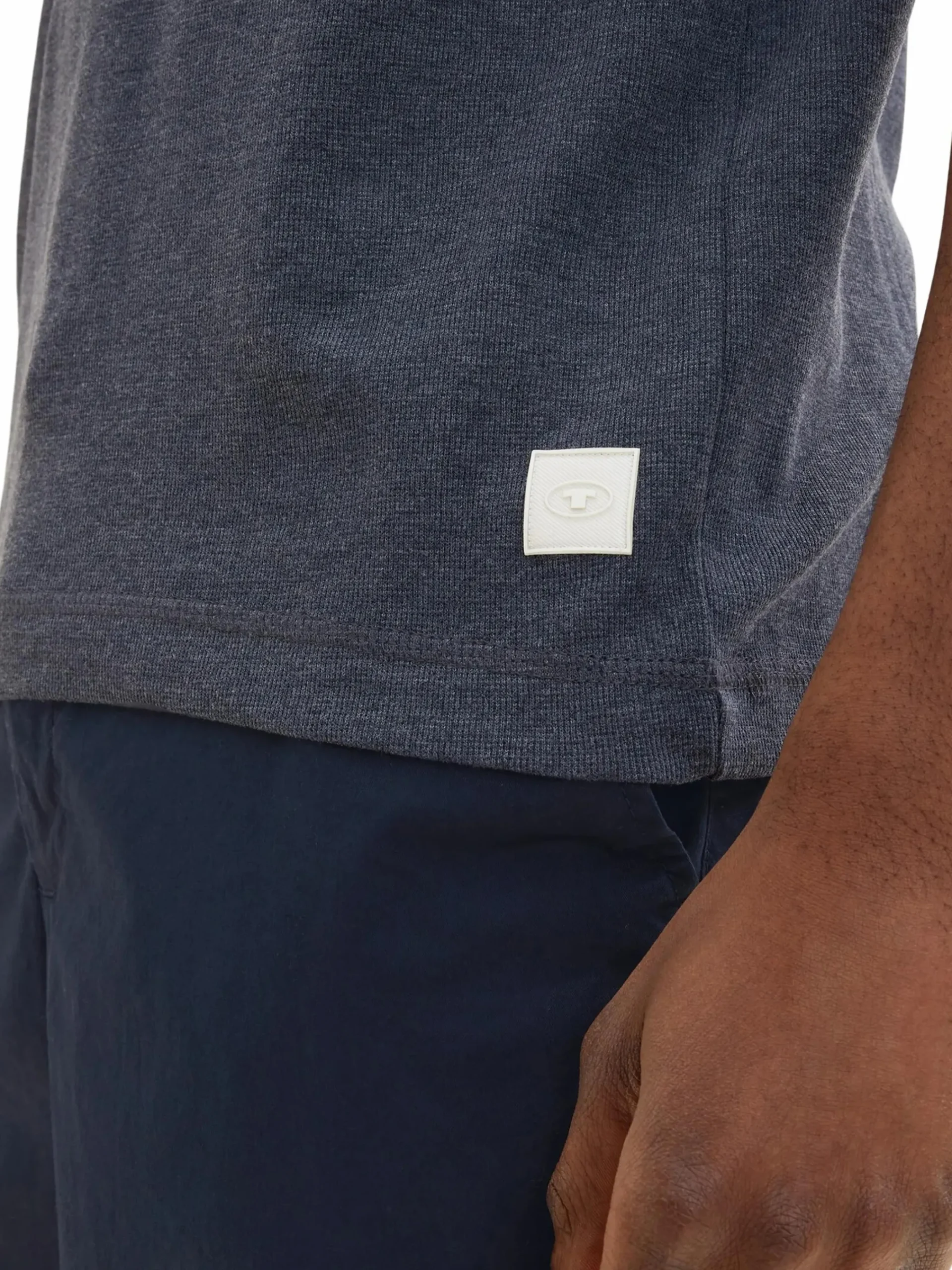 Herren Tom Tailor Herren Henleyshirt mit Struktur