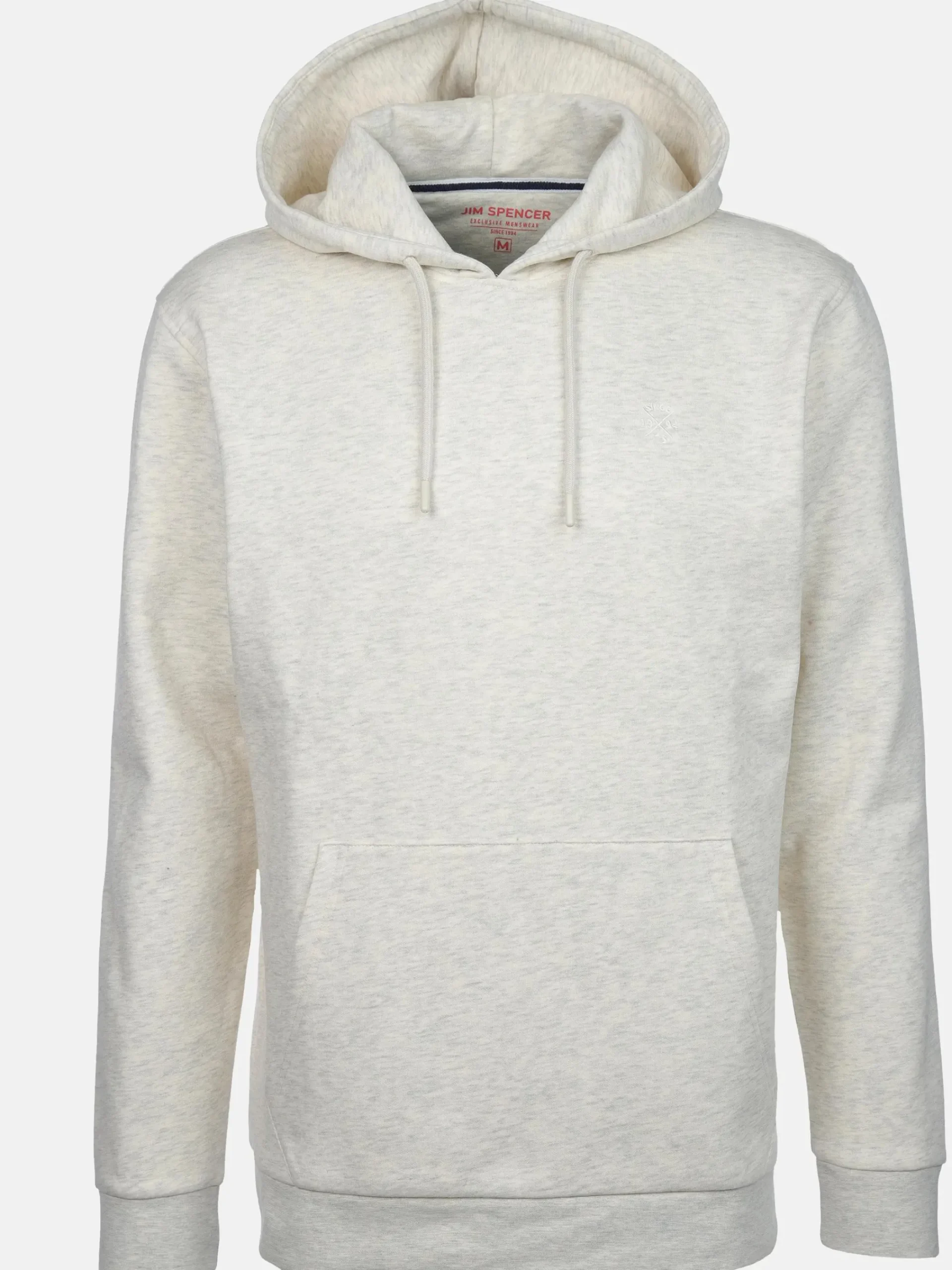 Herren Jim Spencer Herren Hoodie in melierter Optik