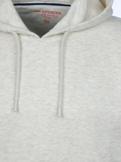Herren Jim Spencer Herren Hoodie in melierter Optik