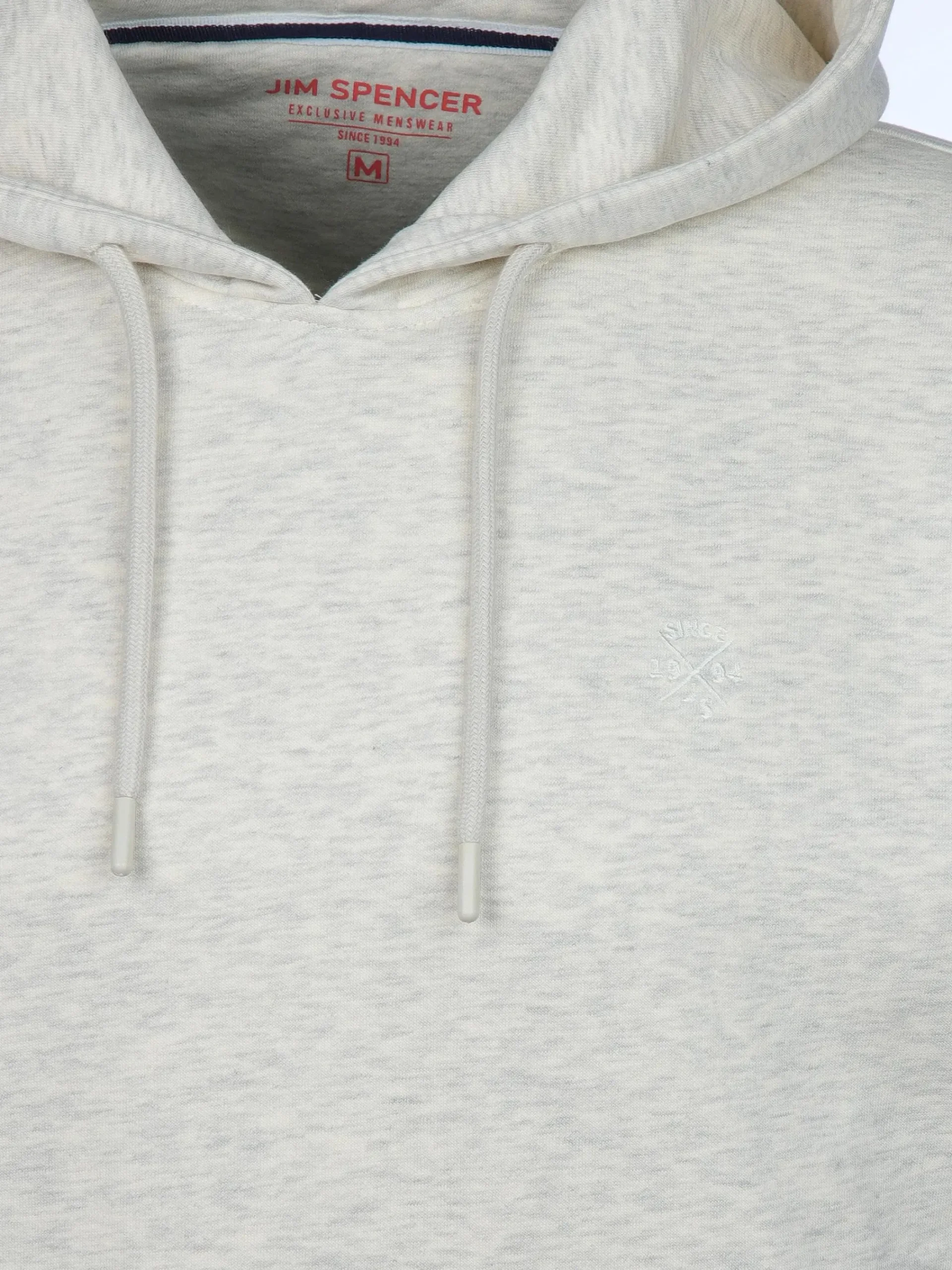 Herren Jim Spencer Herren Hoodie in melierter Optik