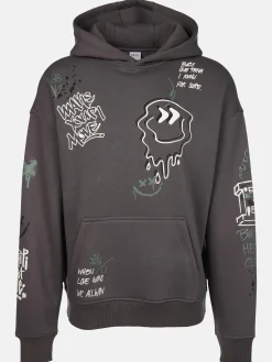 Herren IX-O Herren Hoodie mit coolem Print