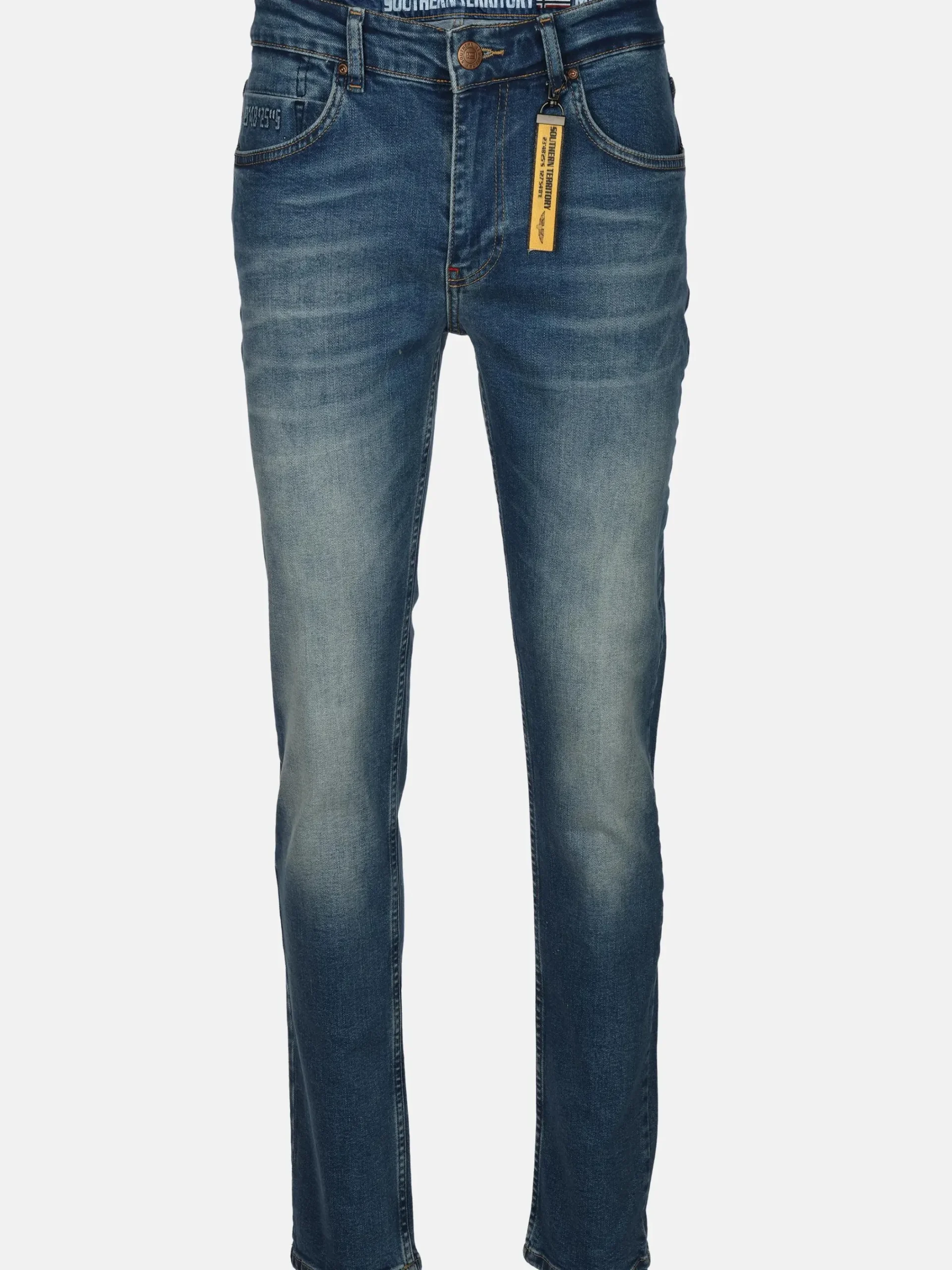 Herren Southern Territory Herren Jeans in heller Waschung