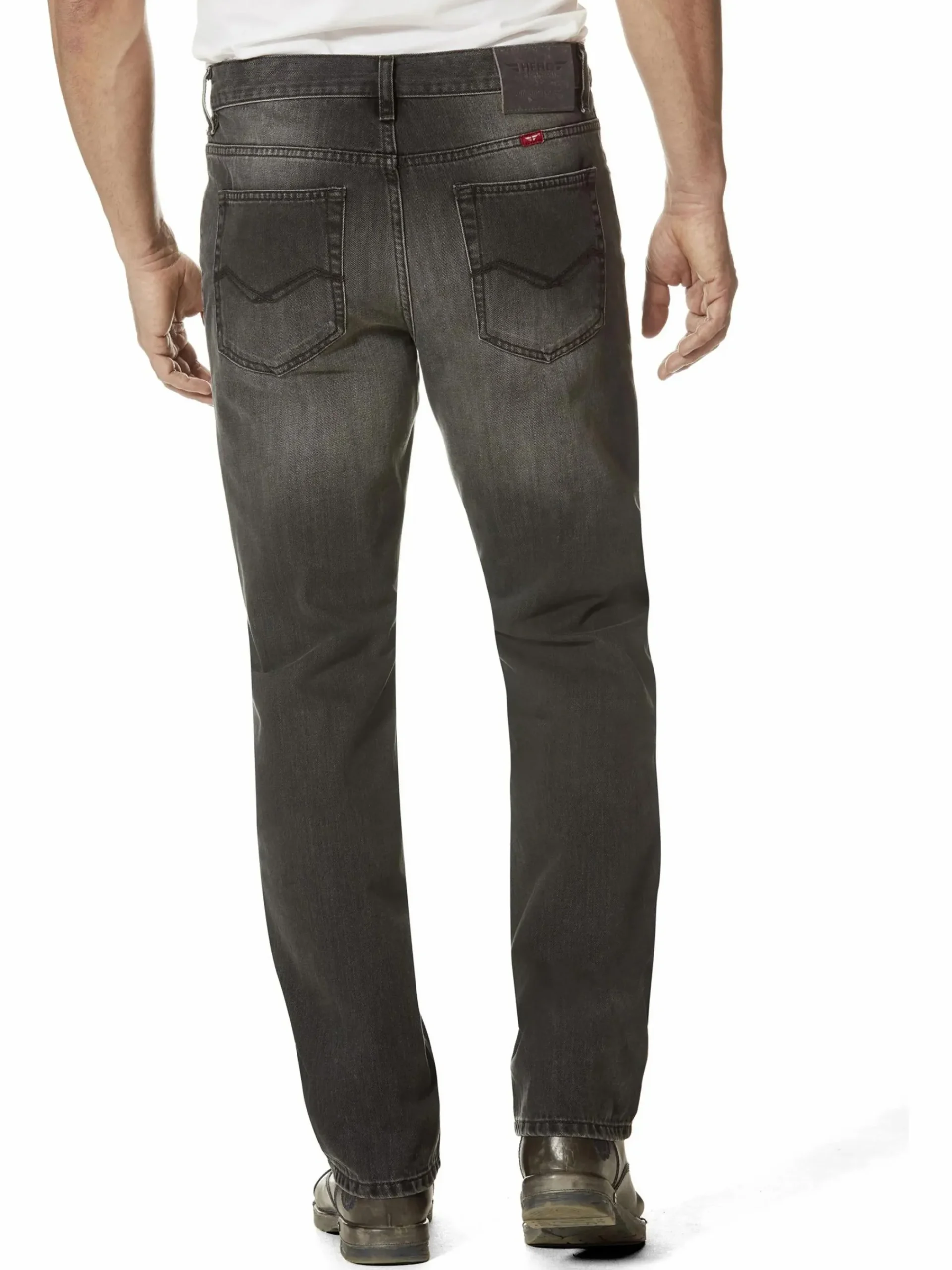 Herren HERO by John Medoox Herren Jeans Regular Straight Stretch