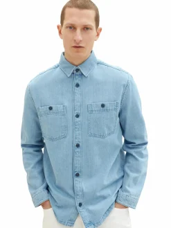 Herren Tom Tailor Herren Jeanshemd