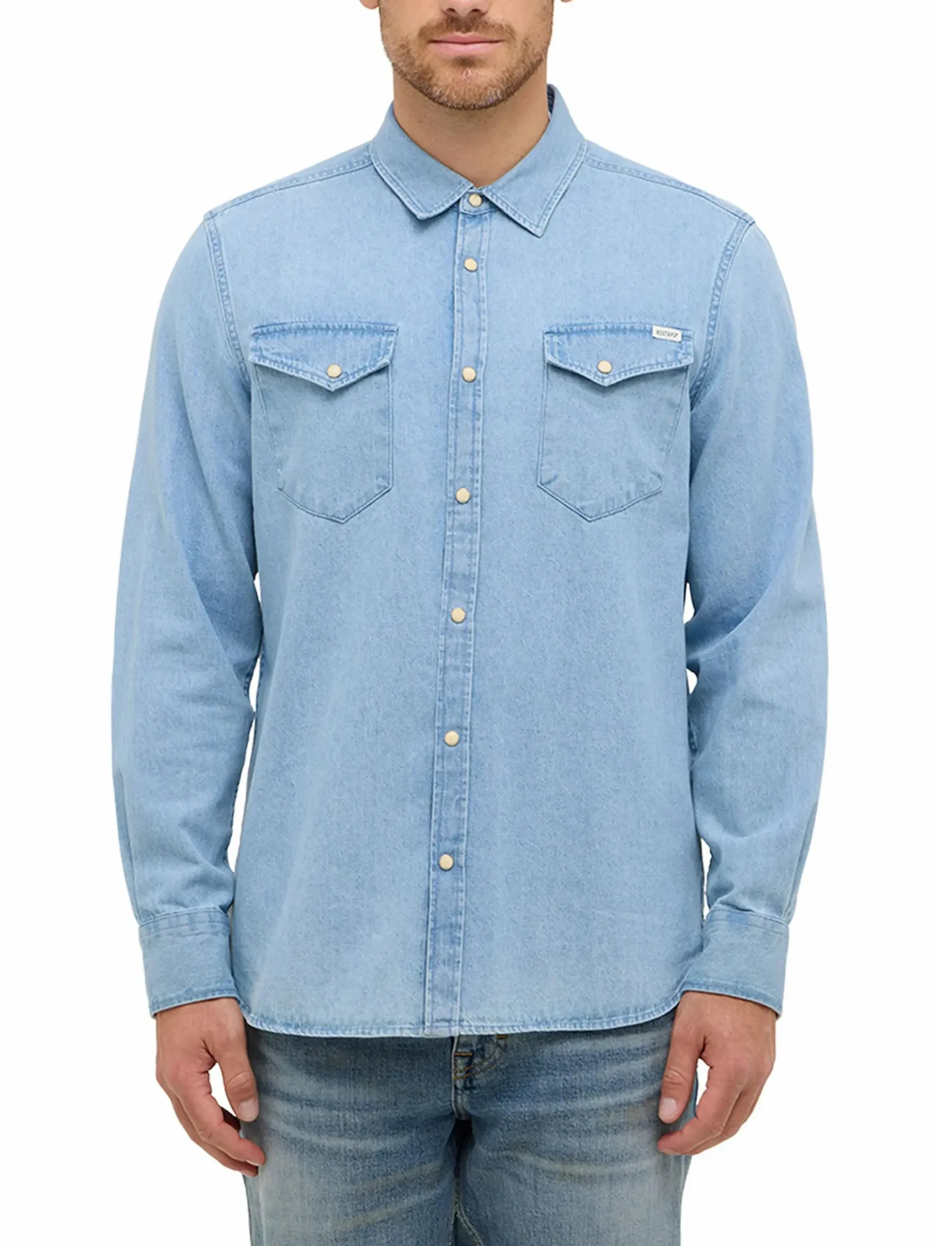 Herren Mustang Herren Jeanshemd "Duver"