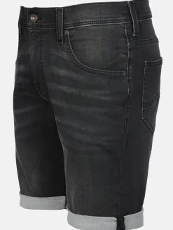 Herren Mustang Herren Jeansshorts in dunkler Waschung