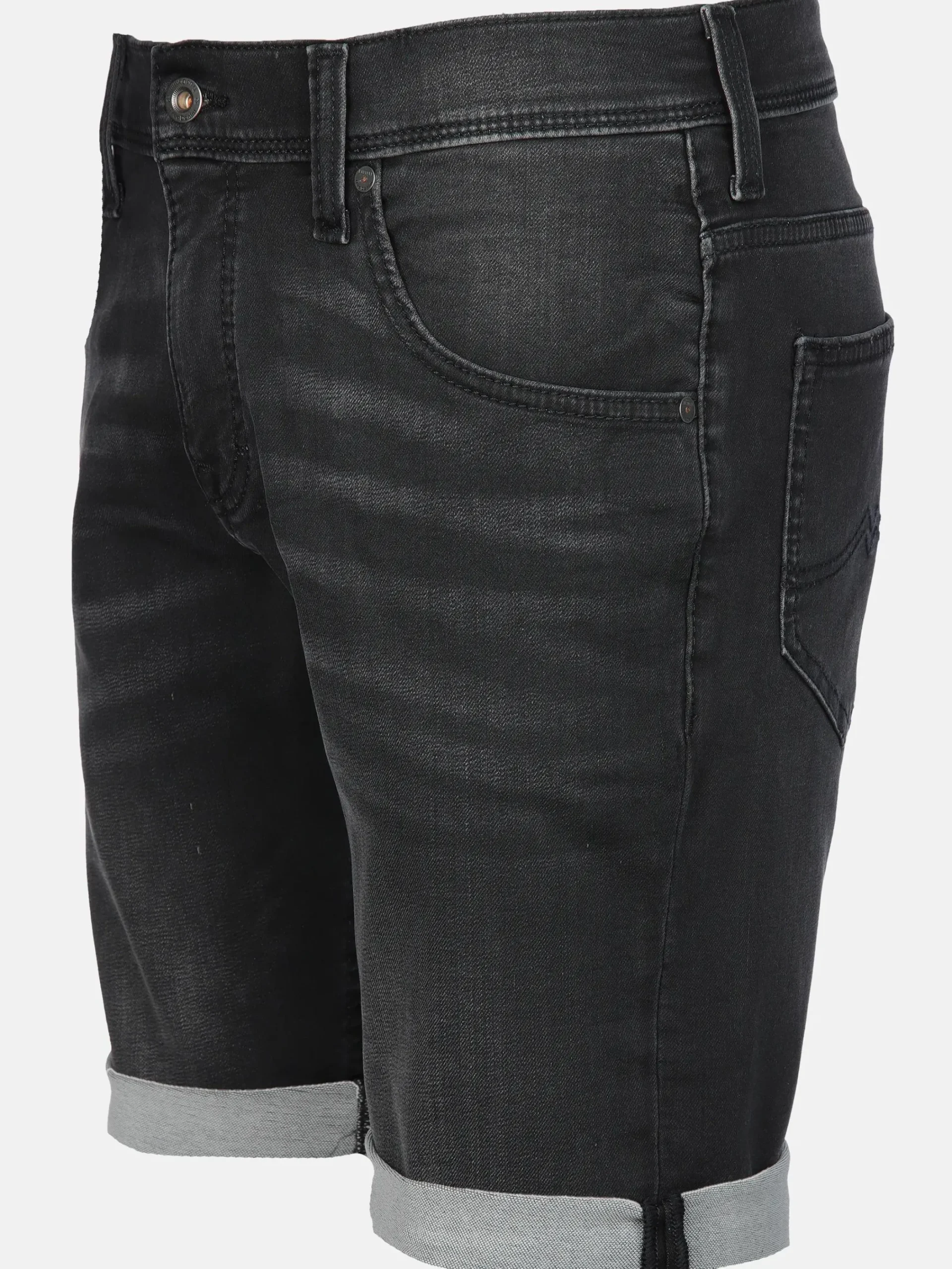 Herren Mustang Herren Jeansshorts in dunkler Waschung