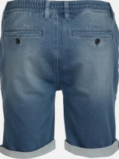 Herren Jim Spencer Herren Jeansshorts mit elastischem Bund