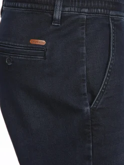 Herren Jim Spencer Herren Jeansshorts mit elastischem Bund