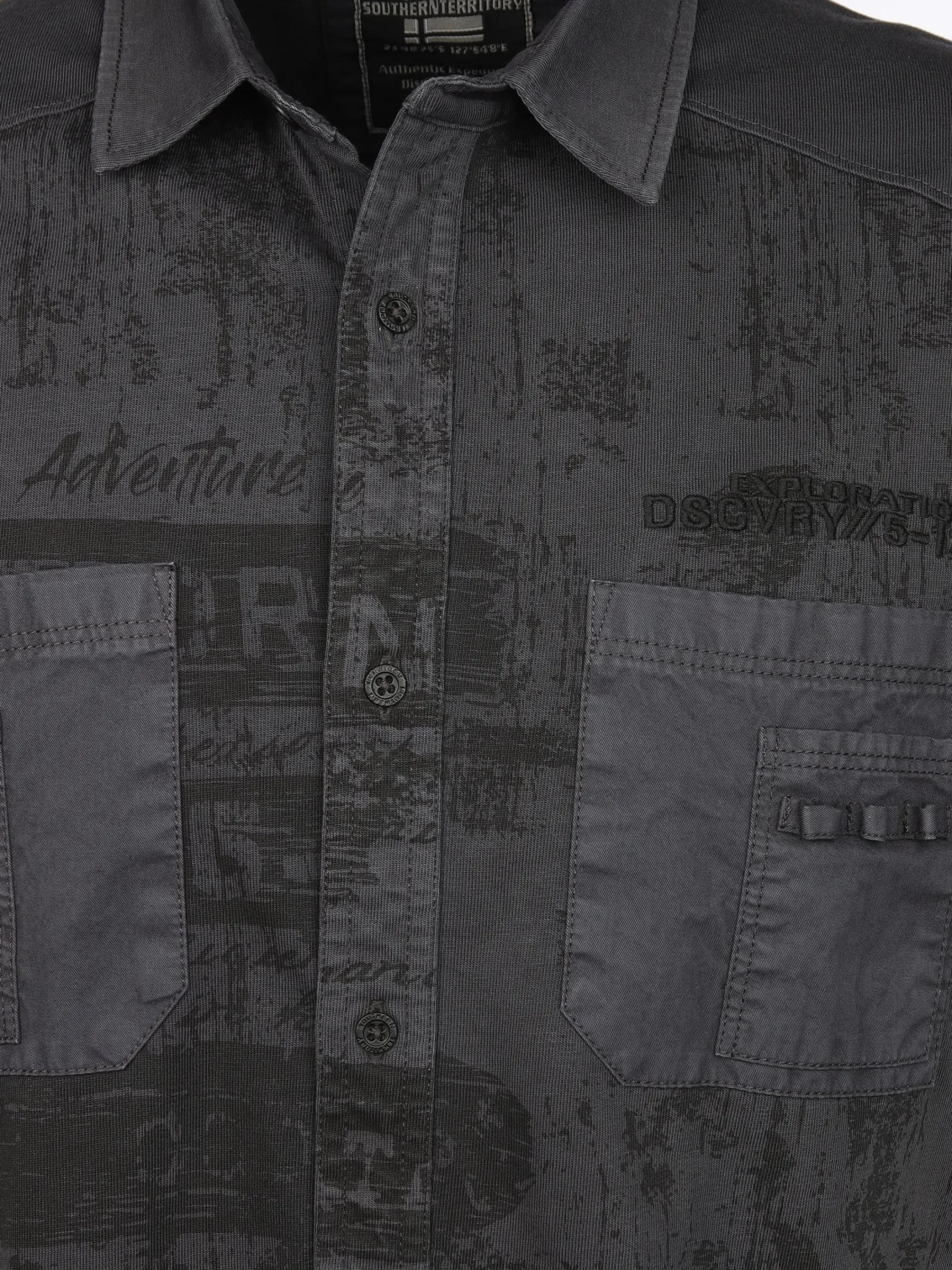 Herren Southern Territory Herren Jerseyhemd mit Alloverprint