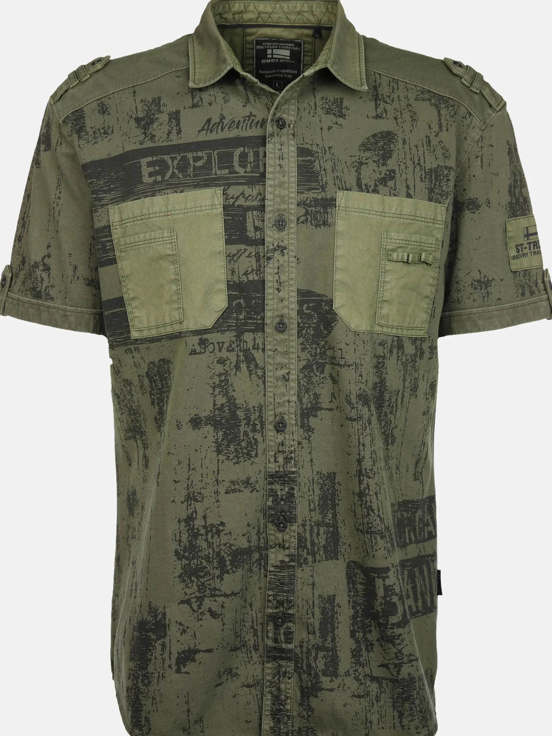 Herren Southern Territory Herren Jerseyhemd mit Alloverprint