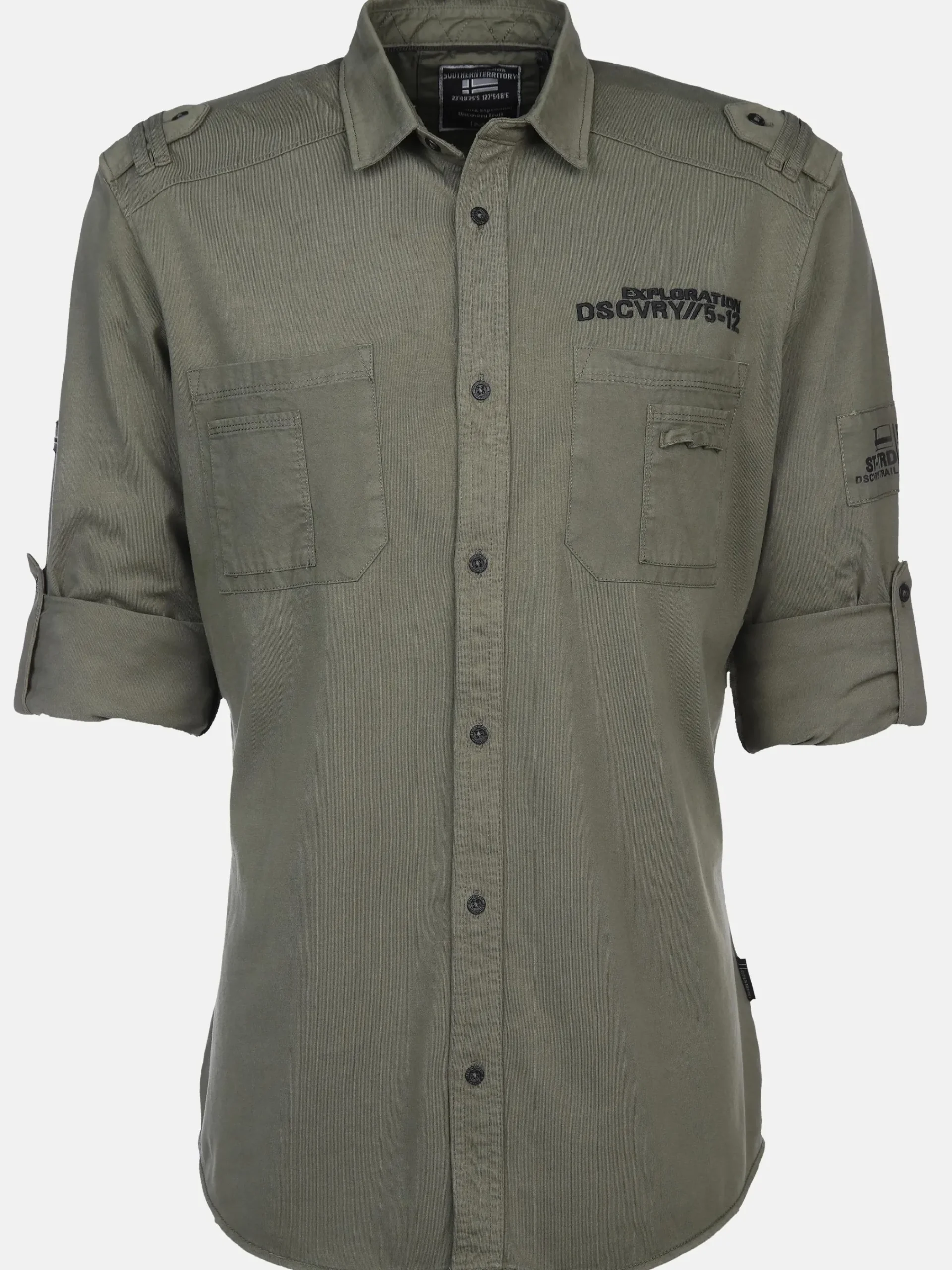 Herren Southern Territory Herren Jerseyhemd mit diversen Taschen