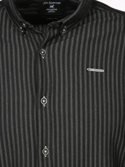 Herren Jim Spencer Herren Jerseyhemd mit langem Arm