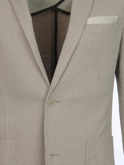 Herren Jim Spencer Herren Jerseysakko in Waffeloptik