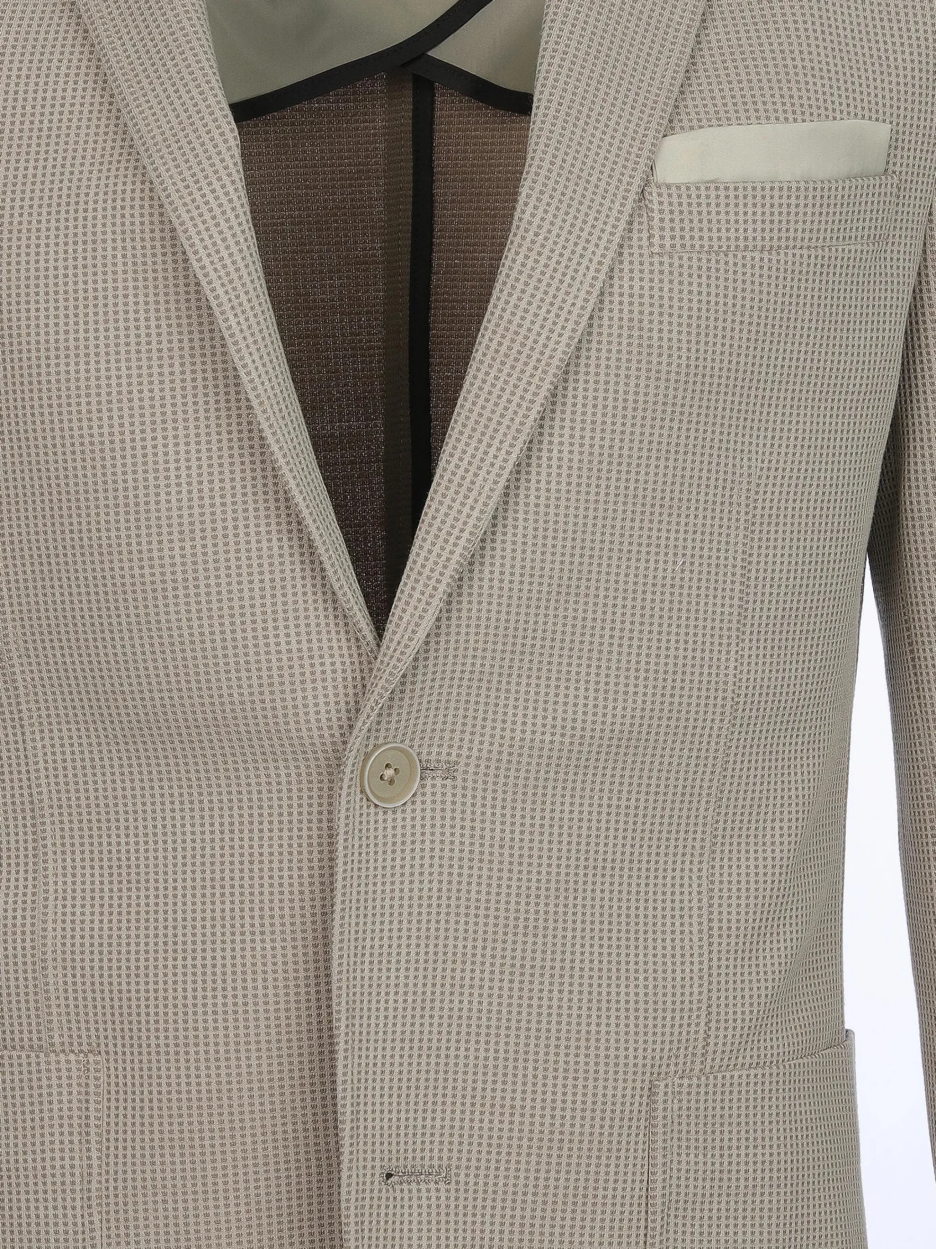 Herren Jim Spencer Herren Jerseysakko in Waffeloptik