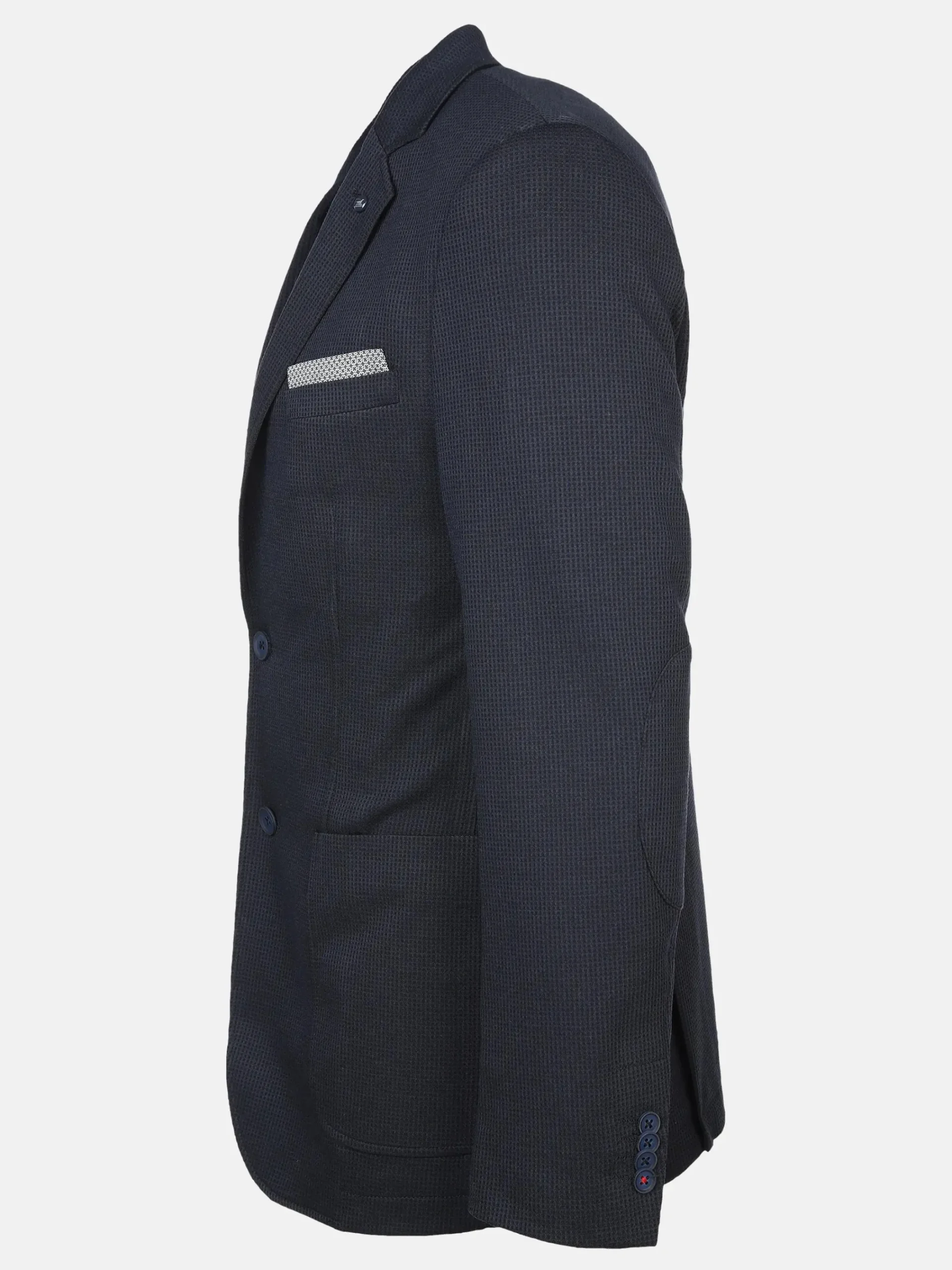 Herren Jim Spencer Herren Jerseysakko in Waffeloptik