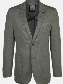 Herren Jim Spencer Herren Jerseysakko in Waffeloptik