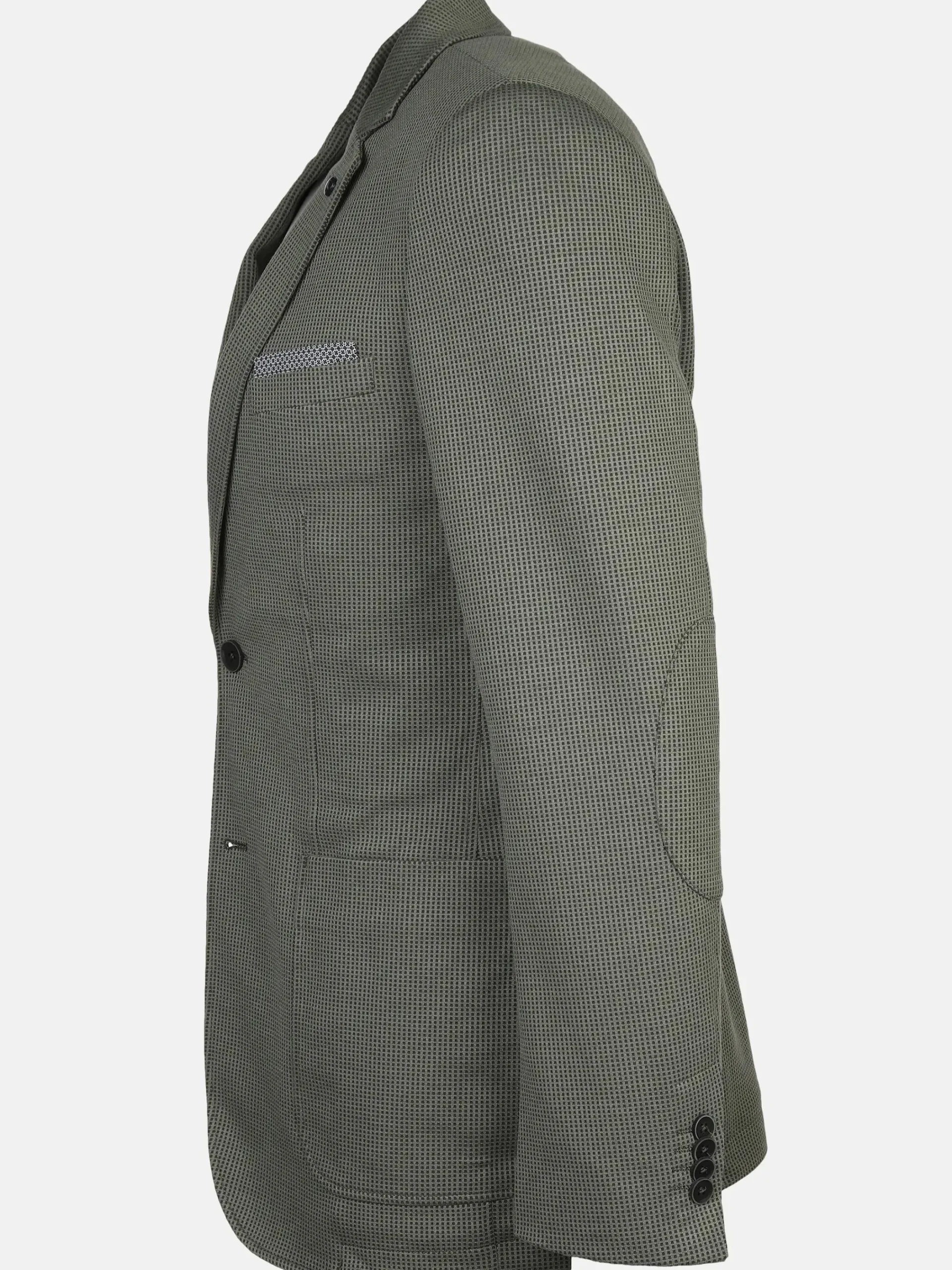 Herren Jim Spencer Herren Jerseysakko in Waffeloptik