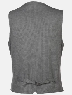 Herren Jim Spencer Herren Jerseyweste in Waffelstruktur