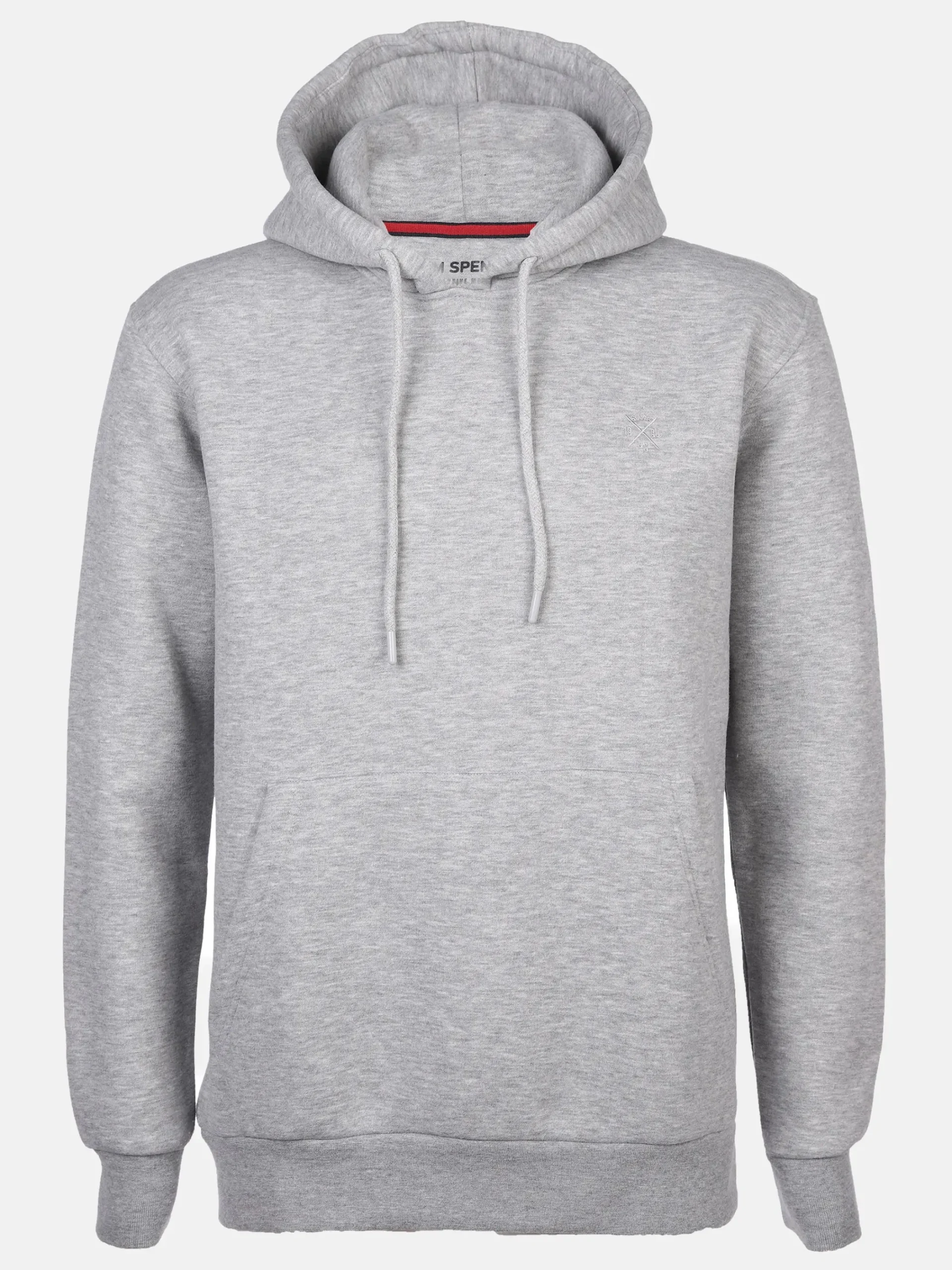 Herren Jim Spencer Herren Kapuzensweatshirt unifarben