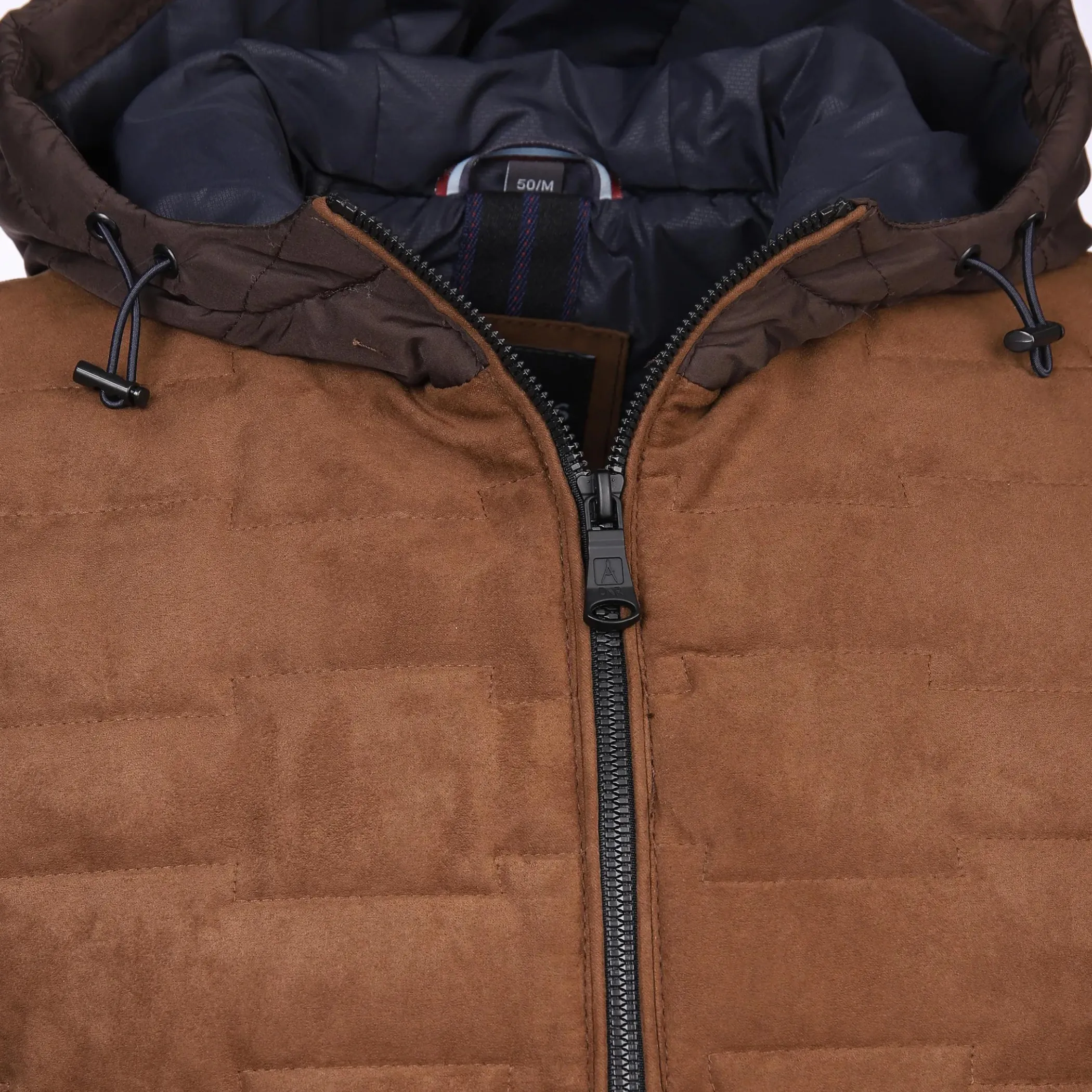 Herren Jim Spencer Herren Kapuzenweste aus Velour